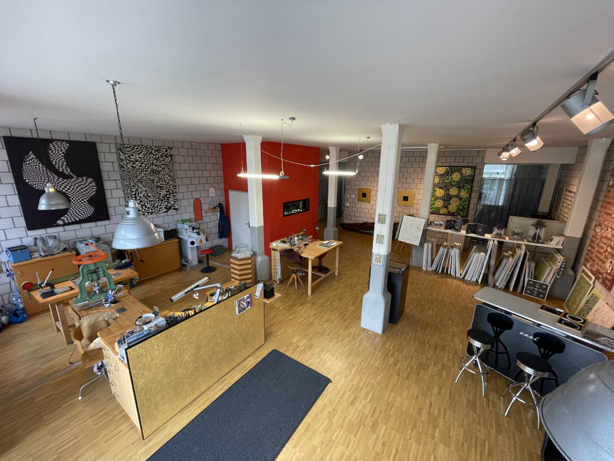 Wigholm Schmuck Workskshops Loft-Goldschmiede / Kunst & Schmuck - grosses Atelier